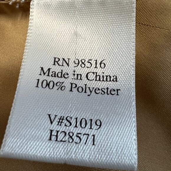 Coldwater Creek 2-Piece Turtleneck and Quilted Vest Size 1X Cream & Golden Ochre - Picture 13 of 13